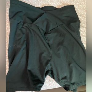 Black biker shorts